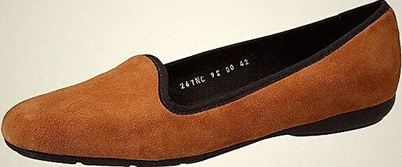 100 £ Geox Größe 3 5 36 38 D Annytah C hellbraune cognacfarbene flache Wildleder-Ballerinas Schuhe neu