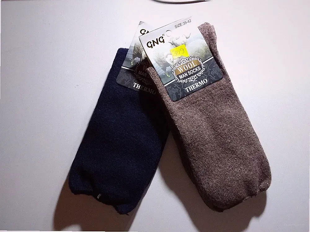 2 PAAR Herren Angora Socken Wollsocken + Größe 39-42/ 43-46 + Nr. 309-314