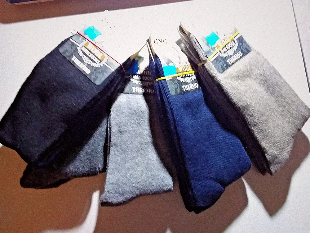 2 PAAR Herren Angora Socken Wollsocken + Größe 39-42/ 43-46 + Nr. 366-375