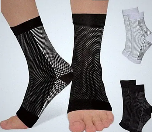 2 Paar Orthopädische Kompressionssocken, Kompressionssocken Damen Und Herren Für