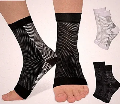 2 Paar Orthopädische Kompressionssocken Kompressionssocken Damen Und Herren Neu