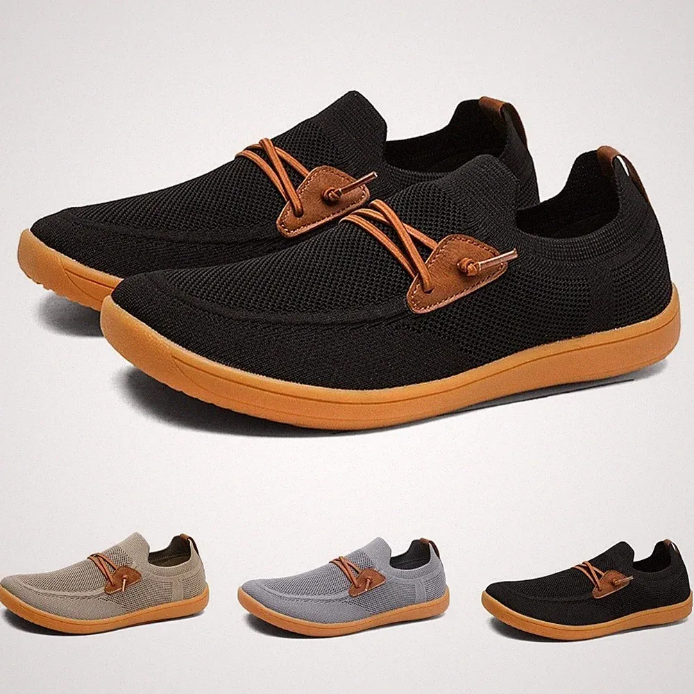 2026 Schuhe Herren Loafer Walkingschuhe Atmungsaktiv Weit Halbschuhe Slip On UK