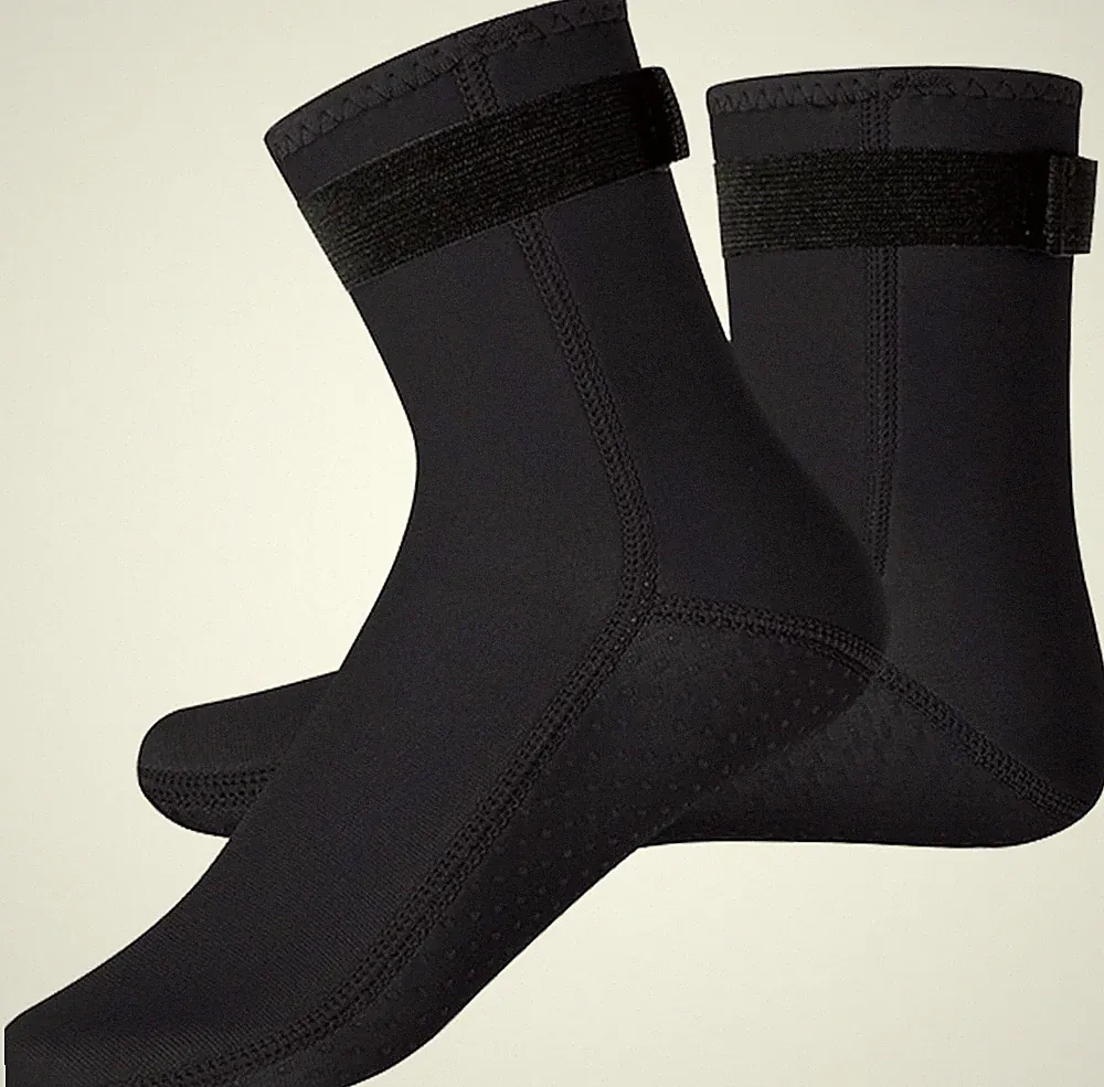 3mm Neoprensocken für Damen Herren, Tauchsocken Rutschfeste Sohle, Unisex Warm