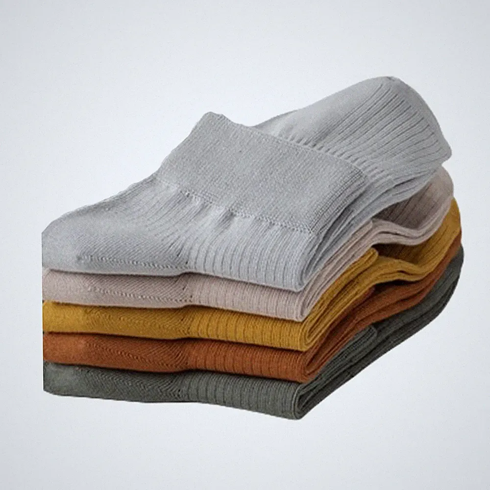 5 Paar Herren Baumwolle Weich Halbhoch Sport Stretch Atmungsaktiv Sommer Socken
