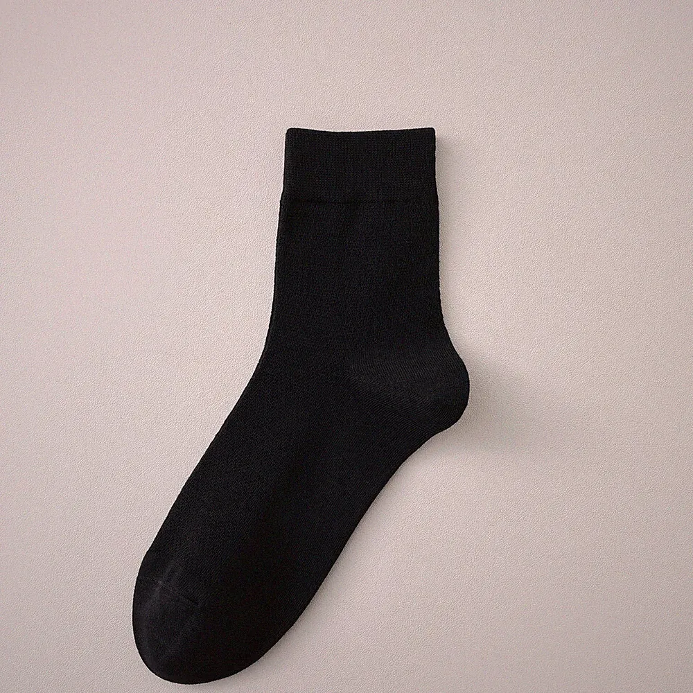 7 Paar Halbhohe Herren Sports Socken Baumwolle Atmungsaktiv Netz Sommersocken