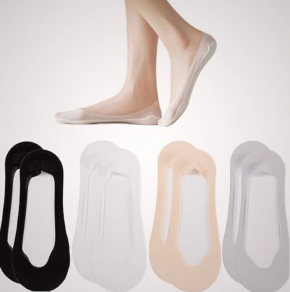 8 Paar Füßlinge Damen Füsslinge, Socken Damen 38-42 Loafer, Unsichtbar, Rutschf