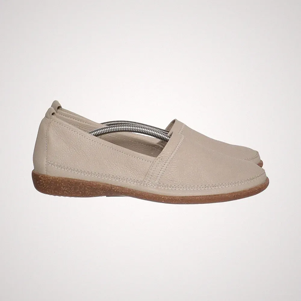 Aco, Loafers, Größe: 42, Leder, Beige, Herren #f9y