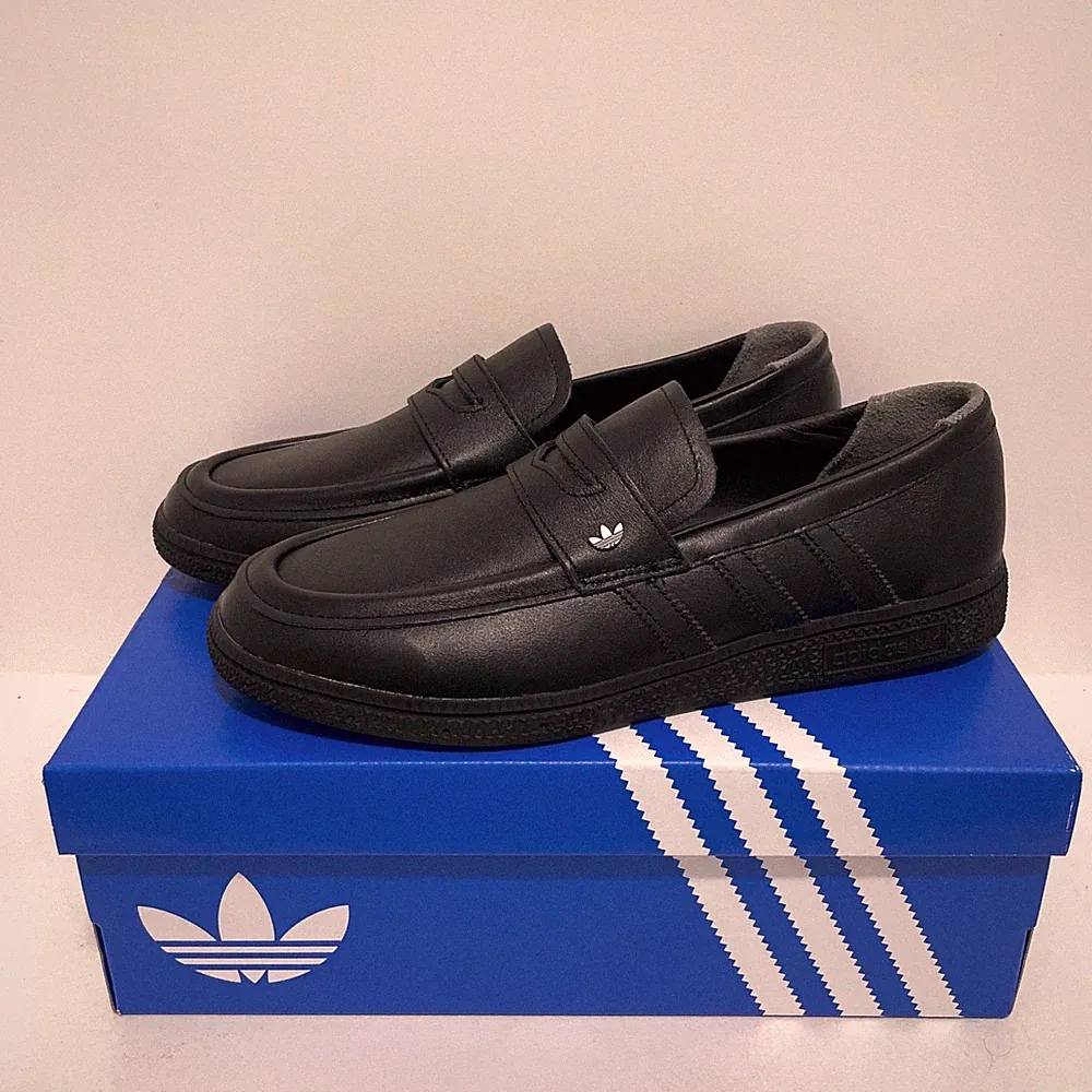 adidas Originals HANDBALL SPEZIAL LOAFER KJ5786 Core Black Grey Three Damen