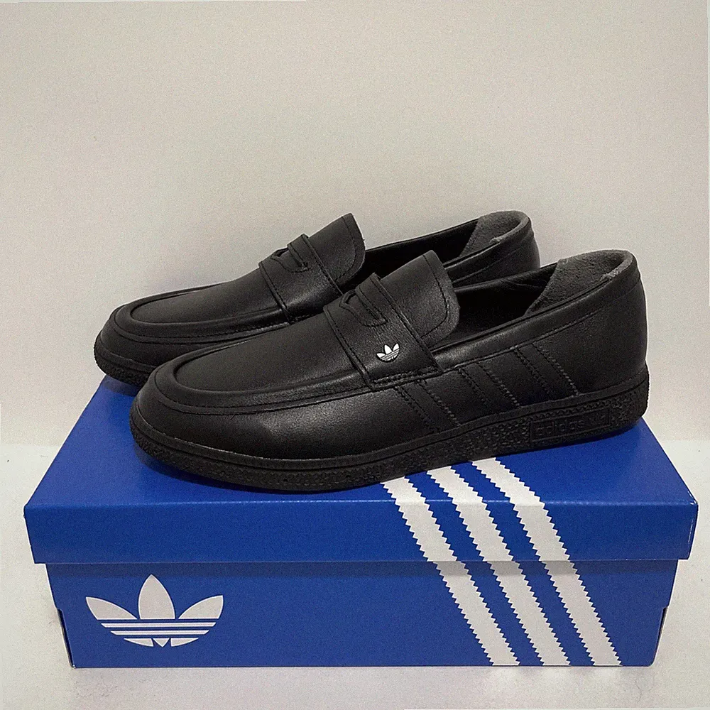 adidas Originals HANDBALL SPEZIAL LOAFER KJ5786 Core Black Grey Three Damen