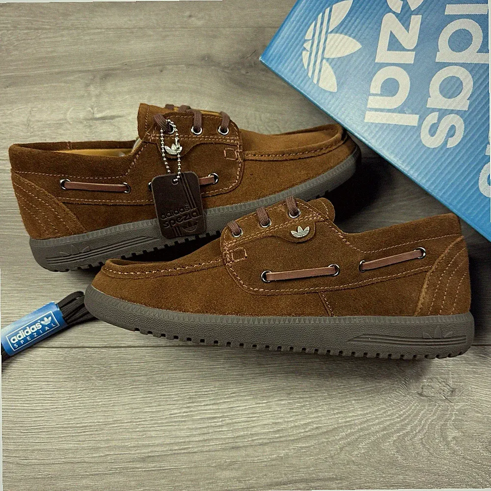 Adidas SPZL Lytham Spezial Suade Halbschuhe "Brown" - Größe UK 11,5 / EU 46 2/3