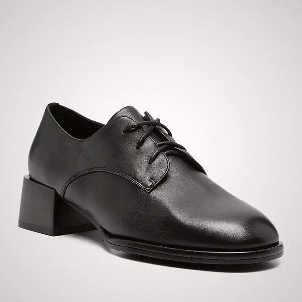 Adrianna Feretti Damen Schwarze Wildleder Loafer Elegant AF6039-26104BLK