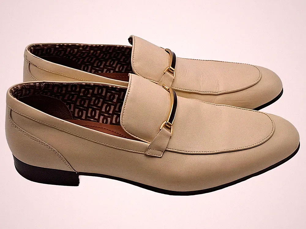 business loafer beige herren