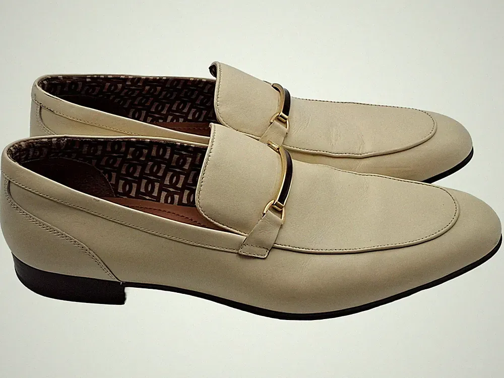 business loafer beige herren