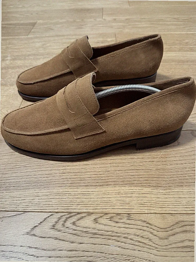 Alistair Grey Loafer – Handgefertigt in Spanien – Größe 46 | UVP 330€
