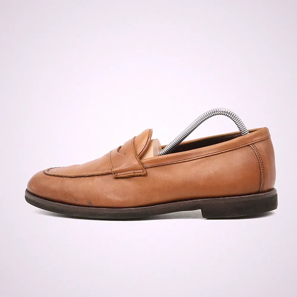 Allen Edmonds Herren 3033 Slipper braun Leder Extralight-Sohle Loafer EU 44