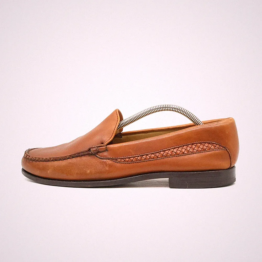 Allen Edmonds Herren Mokassins EU 44,5 796 Penny Loafer Braun