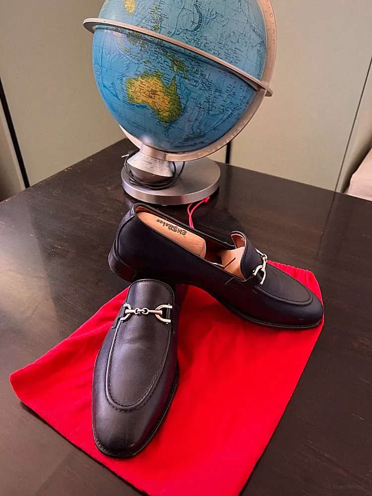 Allen Edmonds Stanton Bit Loafer Navy 10,5 D – wie neu, mit OVP