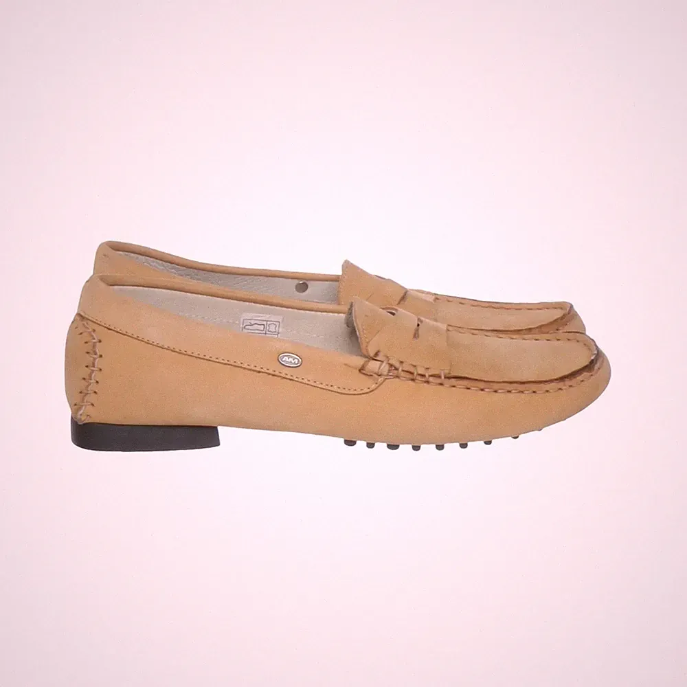 AM Shoe Company, Loafers, Größe: 39, Beige, Herren #qBJ