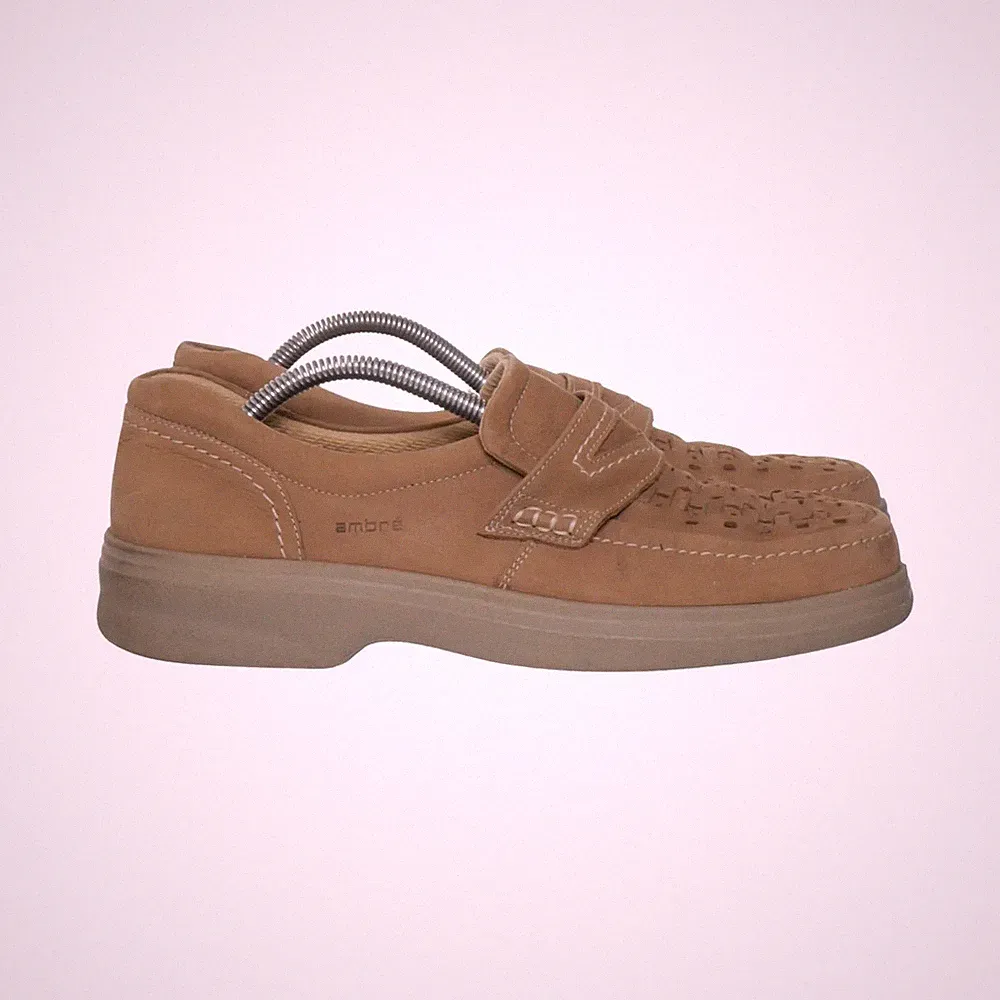 Ambre, Loafers, Größe: 43, Beige, Herren #r38