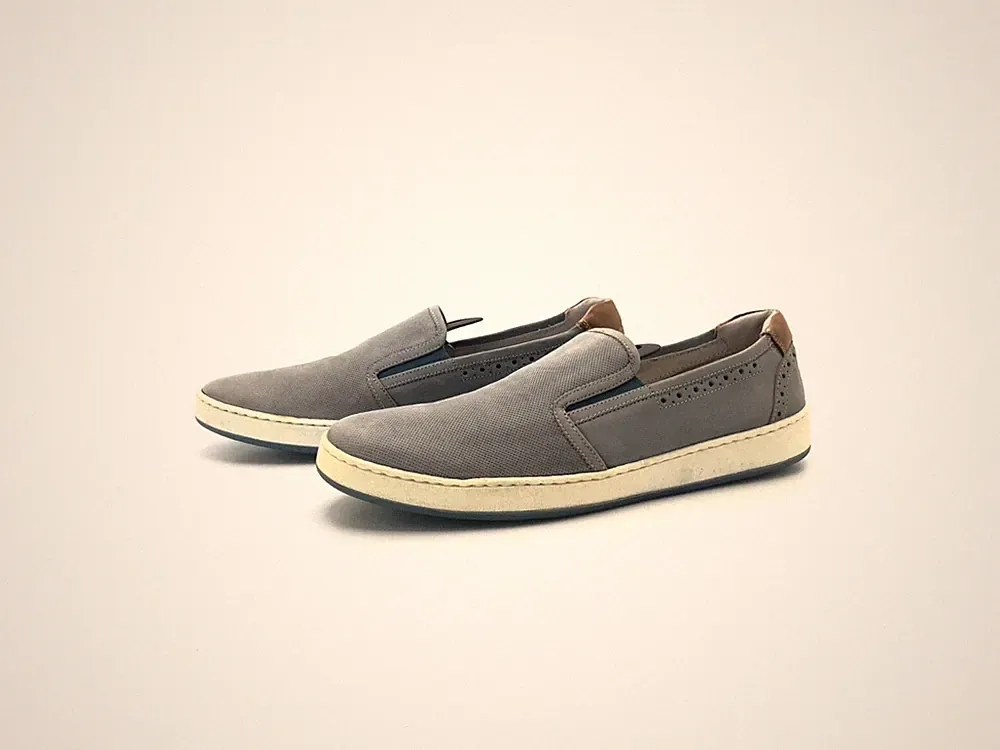 Andiamo Herren Halbschuh Slipper Loafers Comfort Blau Gr. 43 (UK 9)