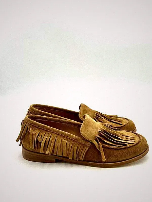 Anna F Fransen Halbschuh aus Wildleder Absatz 3 cm Art. 1716