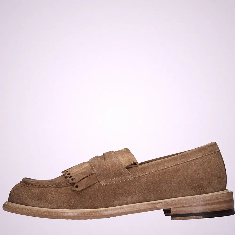 AR-27006 SOFTY Herren Halbschuhe und Slipper STURLINI braun Amv03_stur