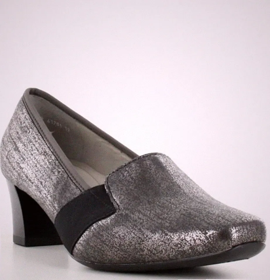 Ara 41781 Blei Wildleder Halbschuhe Absatz 5 cm SALE