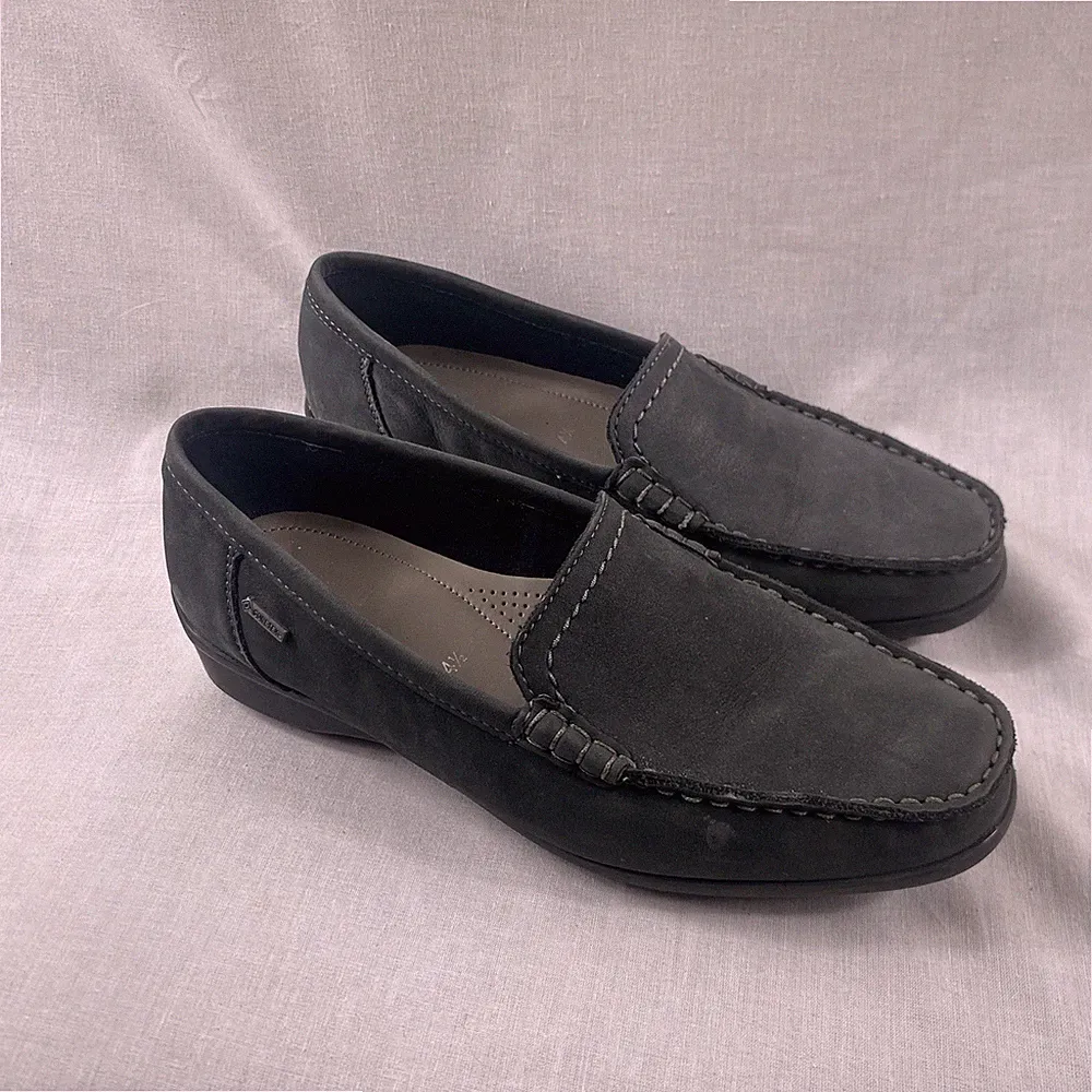 Ara Atlanta 08 Crow Wildleder Leder Schuhe UK 4,5 EU 37,5 Damen Frauen Gore Tex