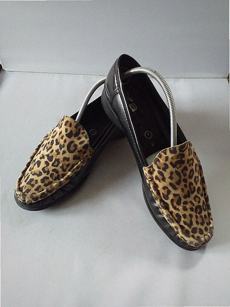 Ara Atlanta Damen Klassische Mokassin Loafer Slipper Schuhe - Animal Print