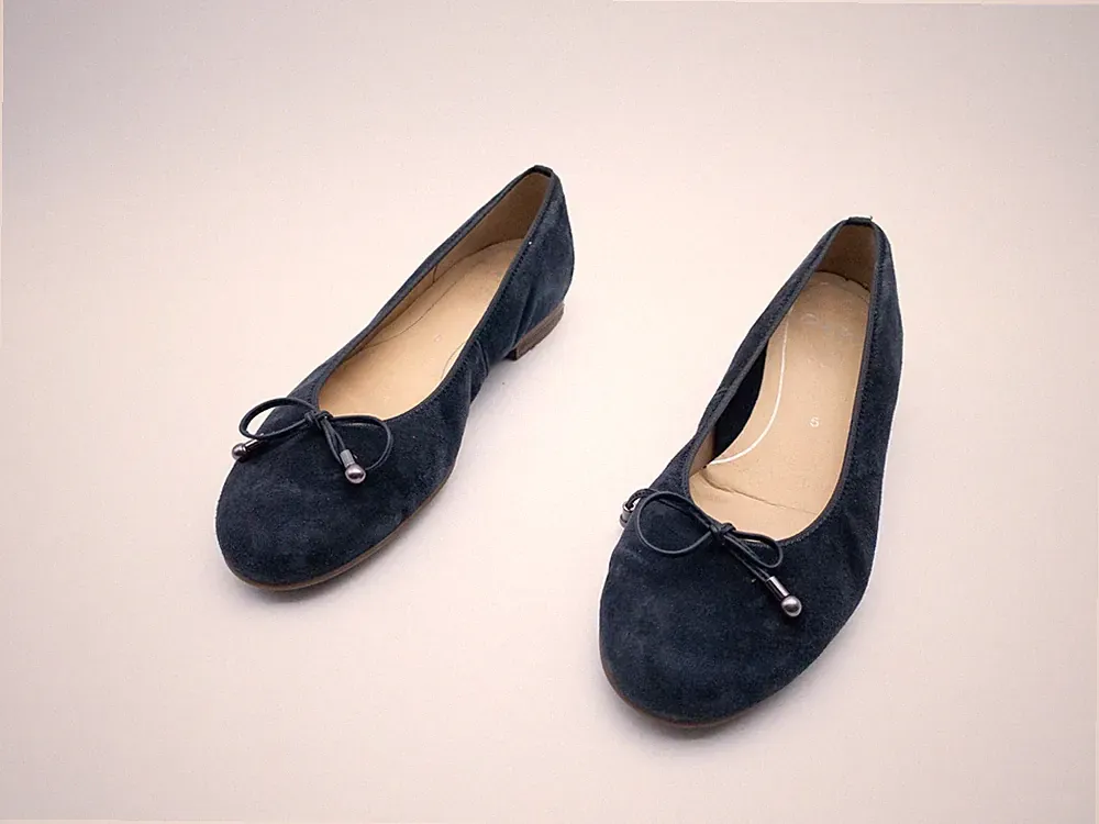 ara Damen Ballerina Slipper Halbschuh Elegant Loafer Gr 38 EU Art 30340-30