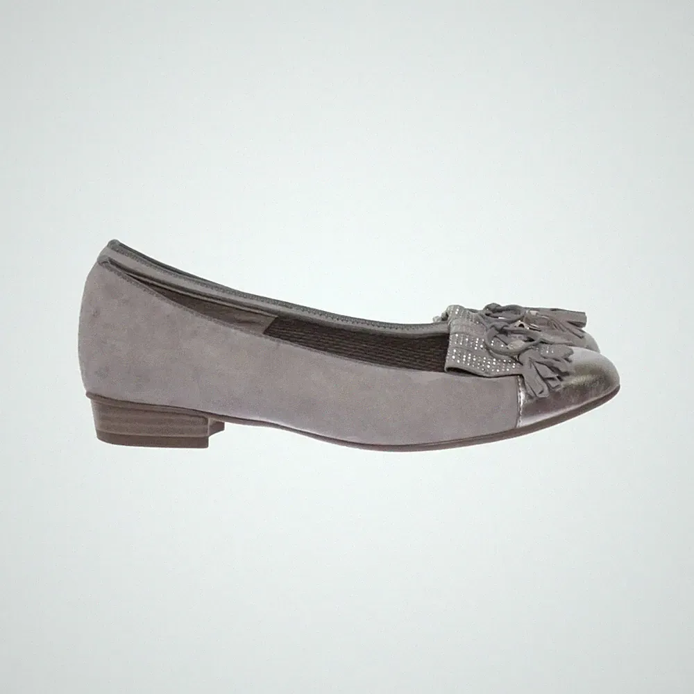 Ara, Loafers, Größe: 36 1/2, Grau/Silber, Damen #qdx