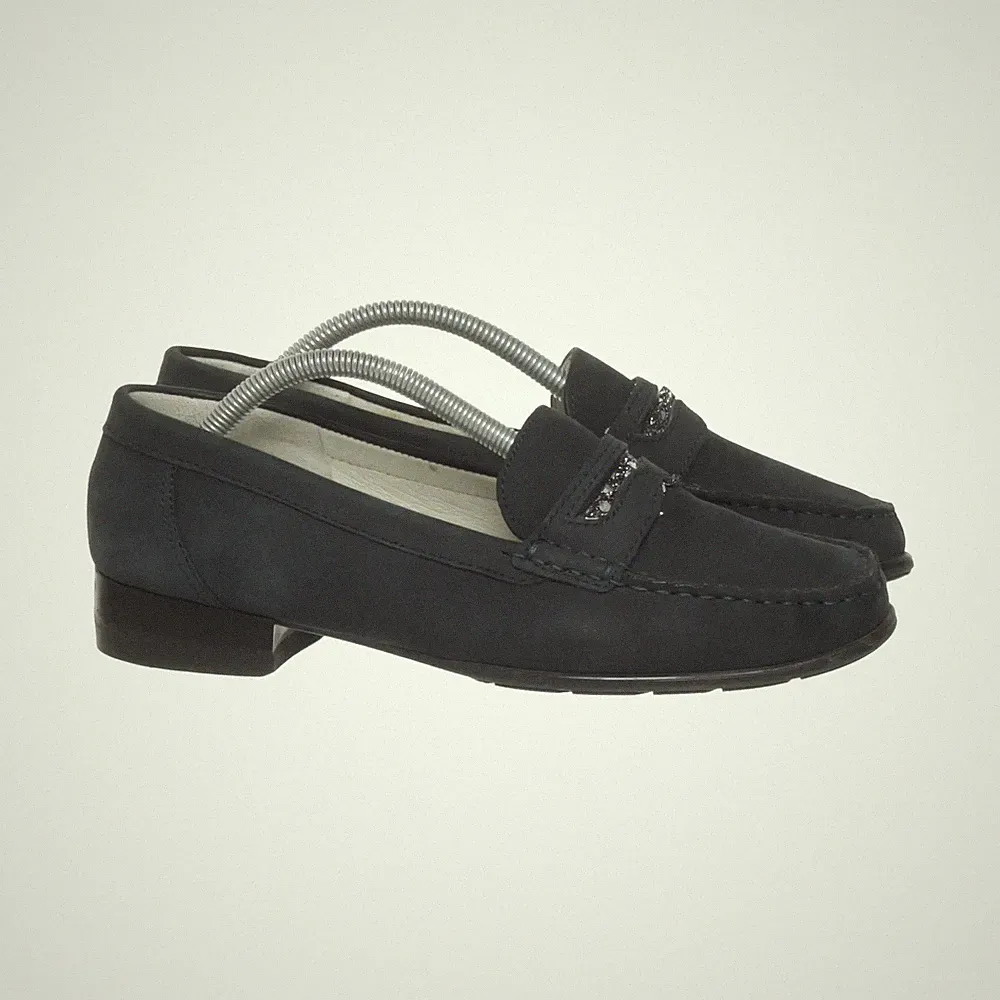 Ara, Loafers, Größe: 36, Leder, Blau, Damen #gfs