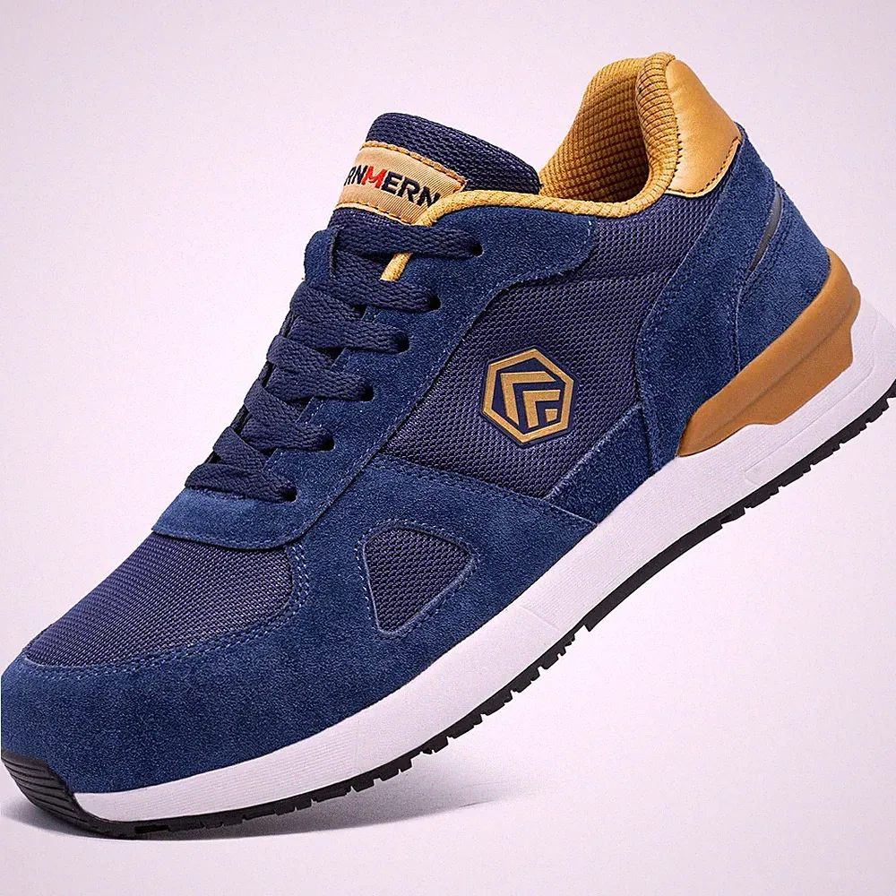 Stahlkappe Loafer Für Herren