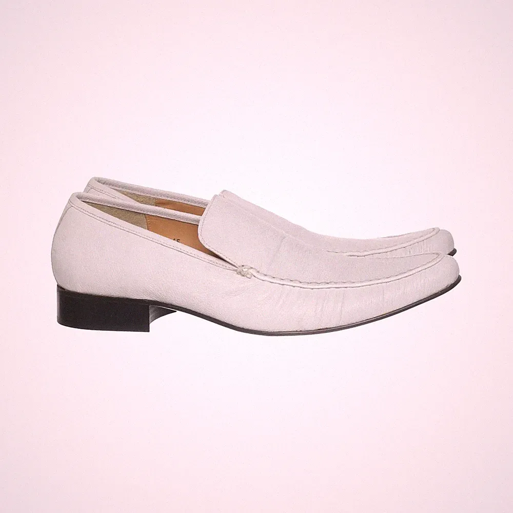 Aristokrat, Loafers, Größe: 45, Leder, Weiß, Herren #SGJ