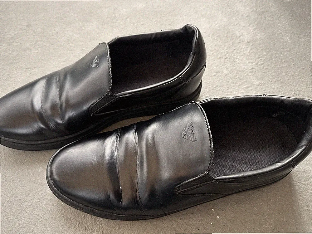 Jeansstoff Loafer Für Herren