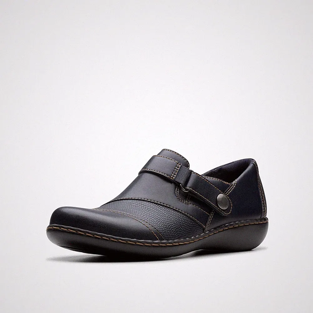 Ashland Gem Loafer für Damen, Marineblaues Leder, 5