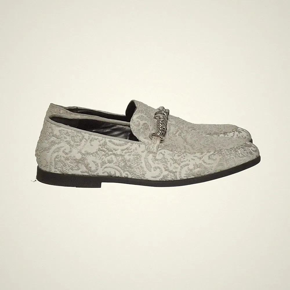 ASOS Design, Loafers, Größe: 39, Silber/Weiß, Herren #069