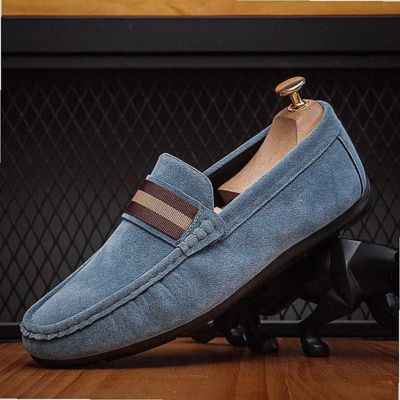Atmungsaktive Herren Walking Gym Casual Sneaker Trainer Slip On Schuhe Loafers