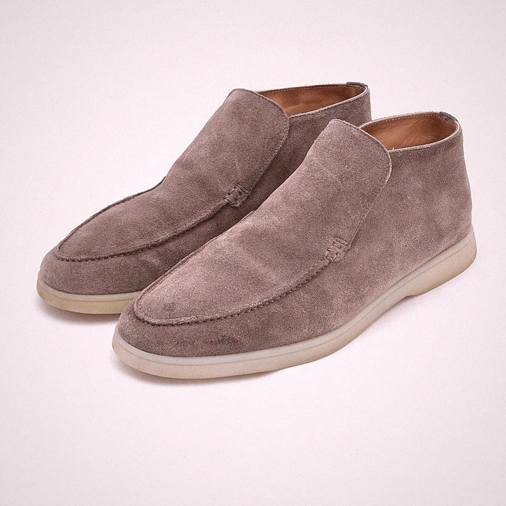AURÉLIEN City Loafer Gr 41 Taupe Wildleder Softey Luxury Sneaker