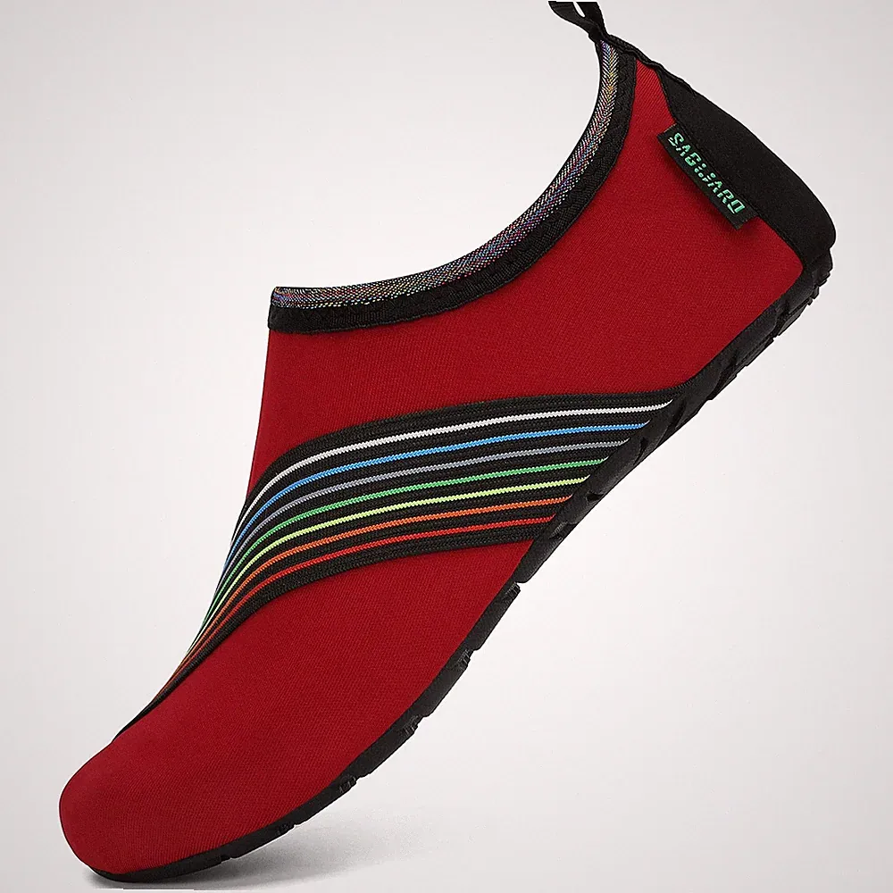 Badeschuhe Wasserschuhe Neoprenschuhe Damen Herren Schwimmschuhe Damen Strand...