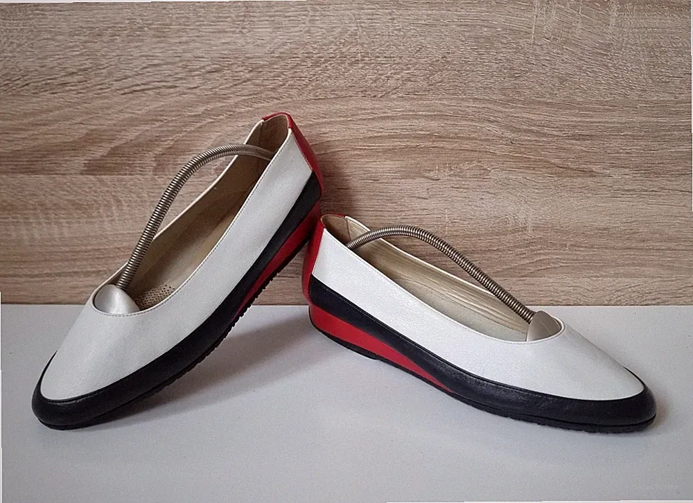 Bagnoli Leder Loafer Ballerinas Mokassin Slipper Schuhe Gr. 7 = 40 – 40,5