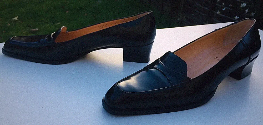 Bally Halbschuhe, Pumps mit Absatz, schwarz "TESTER" Vollleder (38) UK 5 einmal getragen 550£