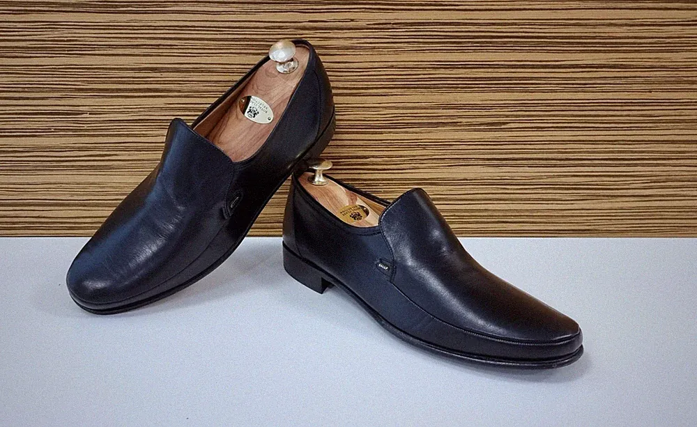 Bally Havanna-05 Leder Loafer Schuhe Slipper Mokassin Shoes Gr. 9 E = 43