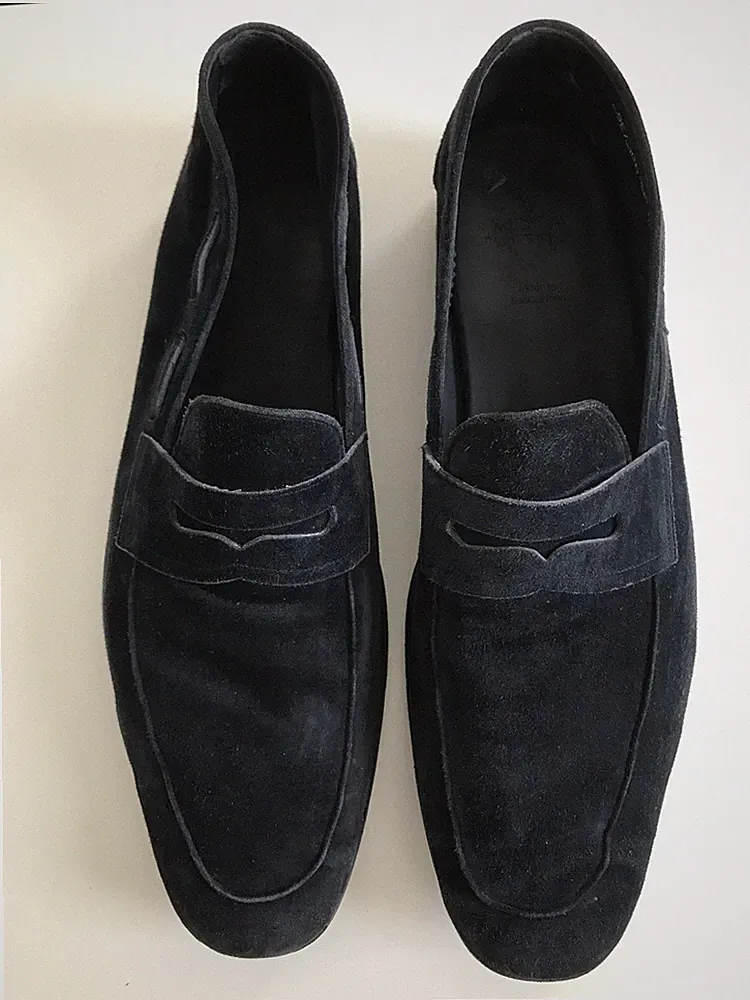 Bally Herren Loafer blau Gr.43