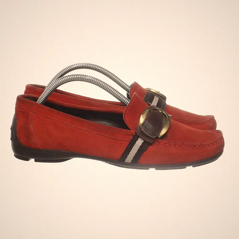 Bally, Loafers, Größe: 37 1/2, Rot, Herren #Kpt