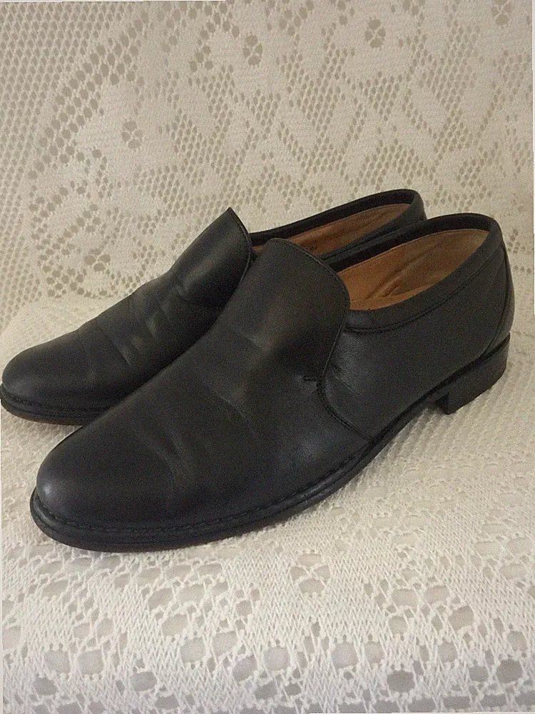 Bally Schweiz Vintage Schuhe Halbschuhe Herren Leder Gr.40 (6 1/2 E) (etebv)