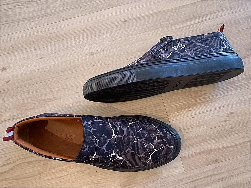BALLY Sneaker 8 9 42 HERRISON Camo Loafer Limited neu OVP Schuh Camouflage