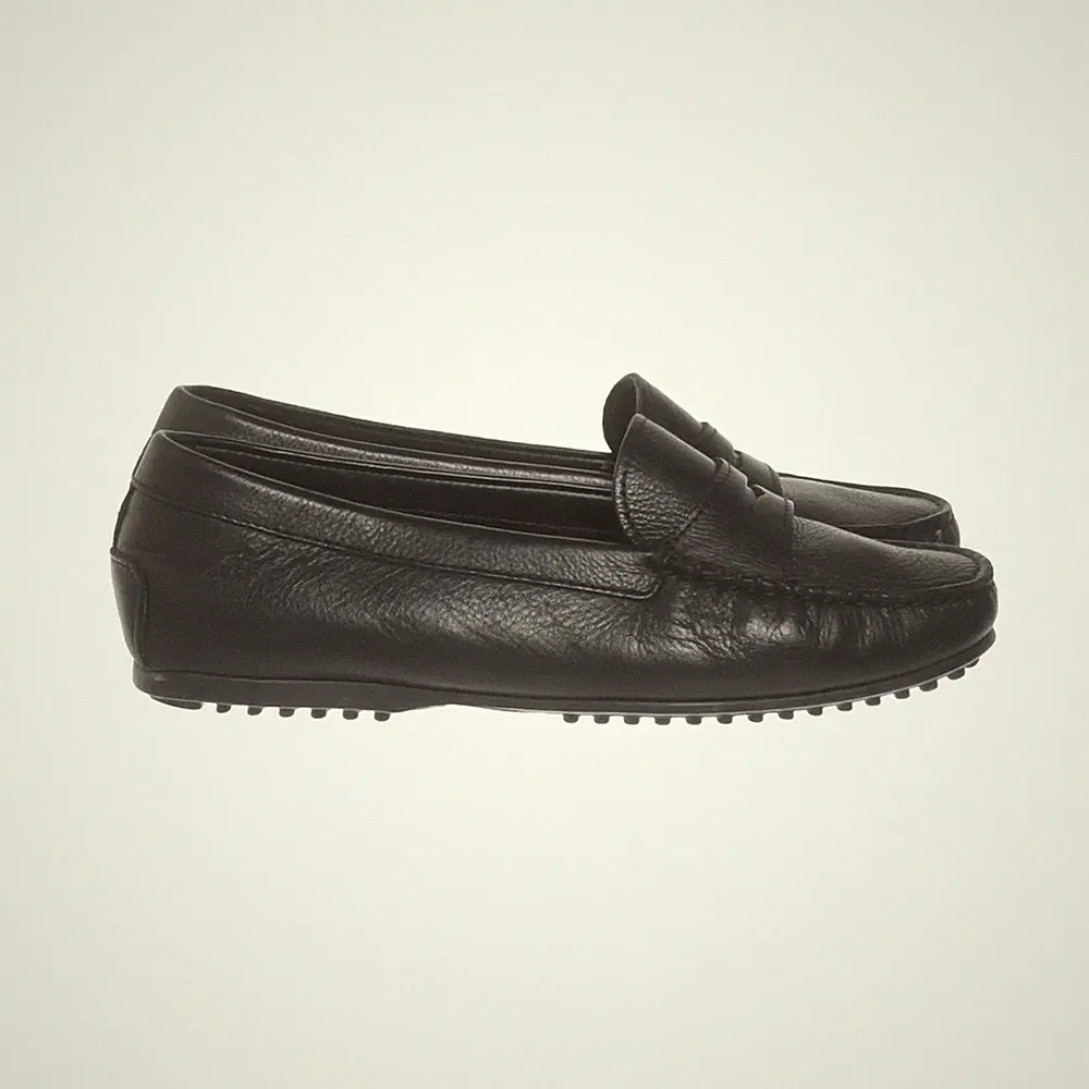 Bama, Loafers, Größe: 37 1/2, Leder, Schwarz, Herren #YyI