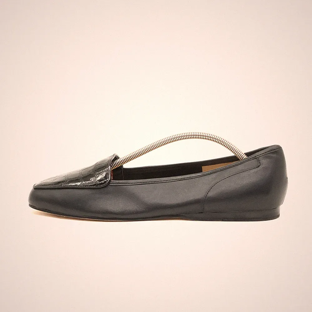 Bandolino Damen Loafer EU 40.5 BDLIBERTY285 Schwarz Leder Komfort
