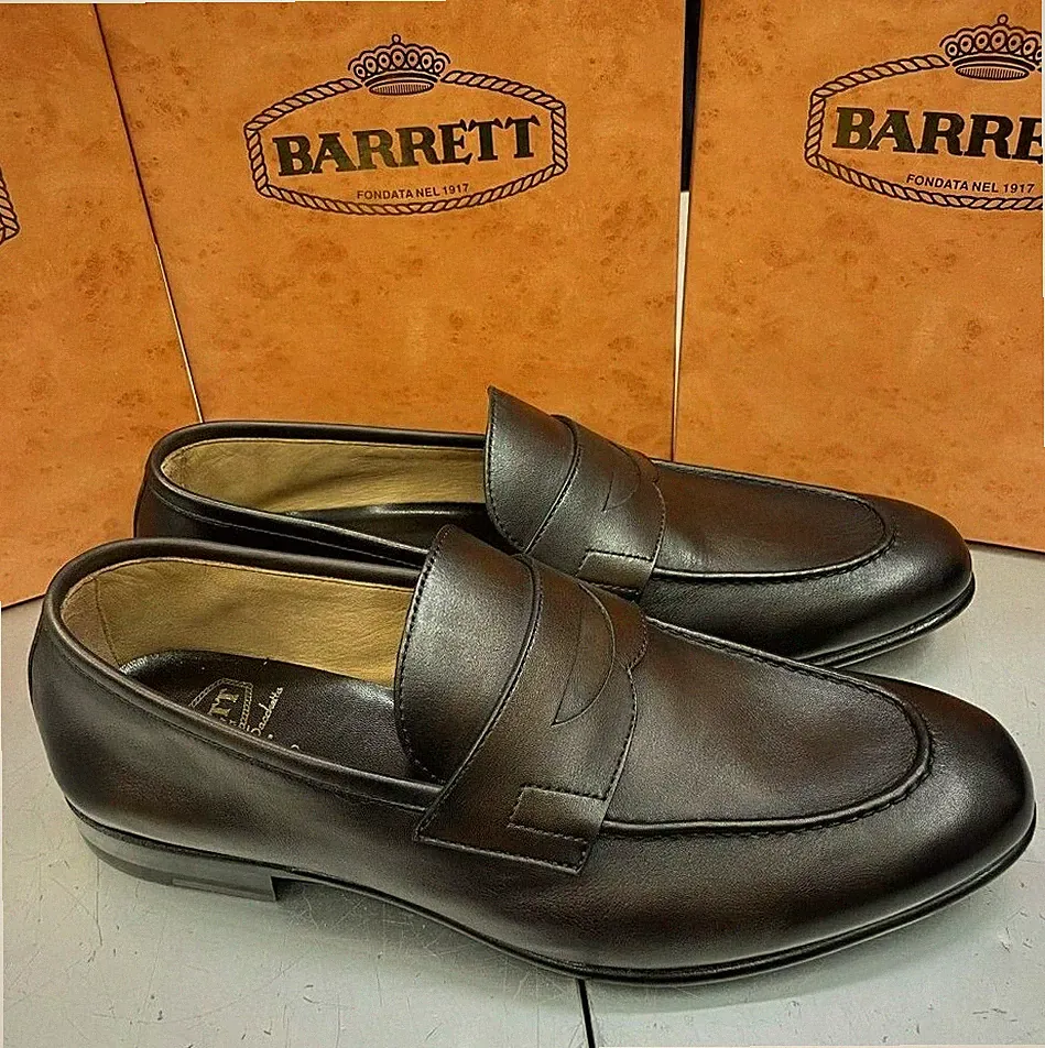Barrett Halbschuh Glattleder Maulbeerkopf Konstruktion Tasche Flex 201u0